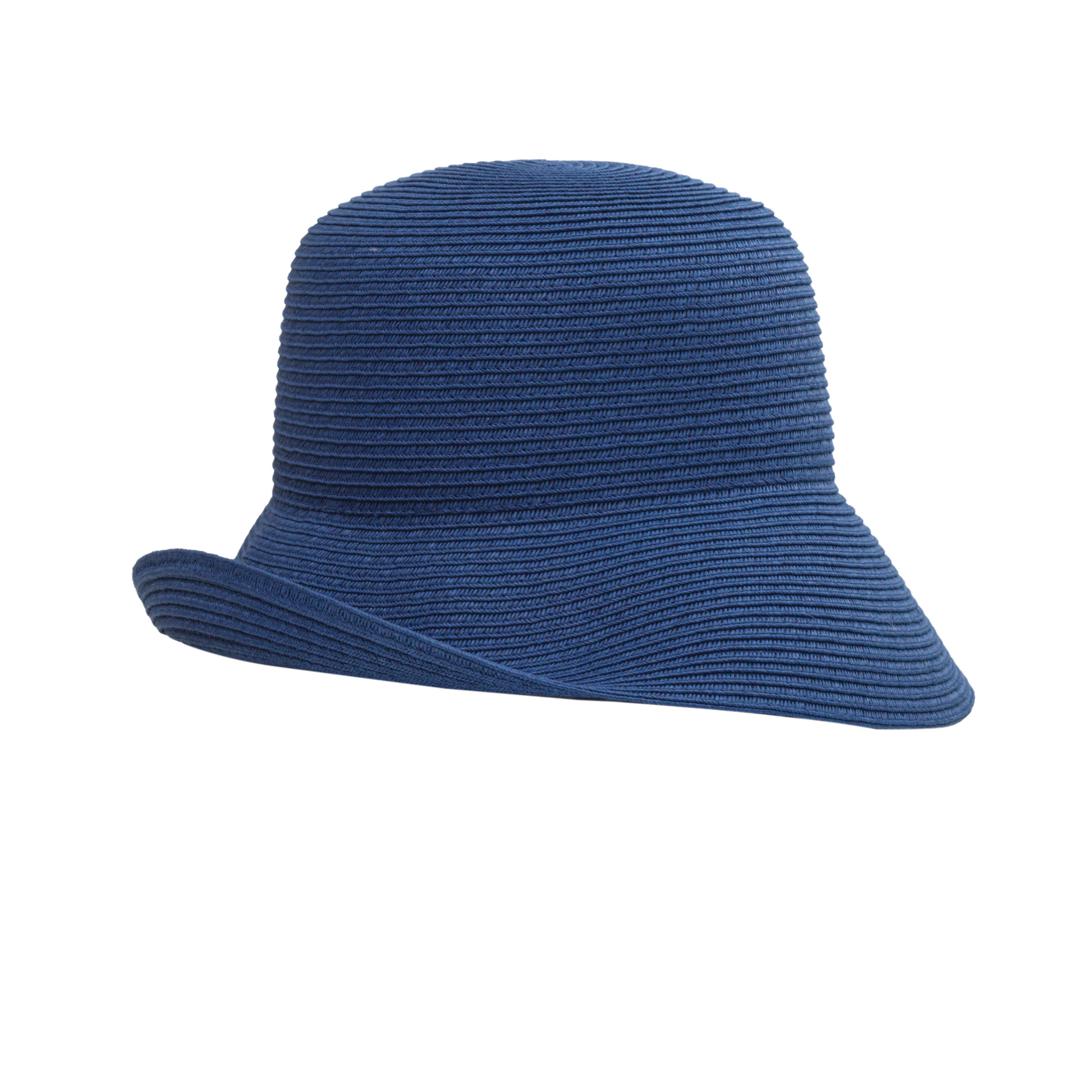 Six Way Straw Hat Black