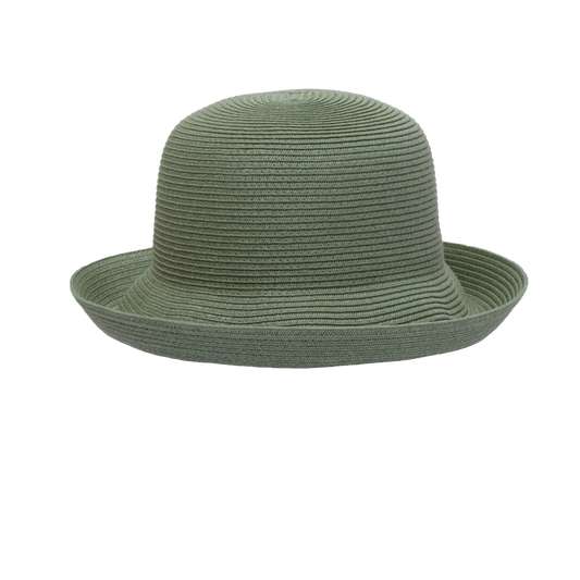 Six Way Straw Hat Black