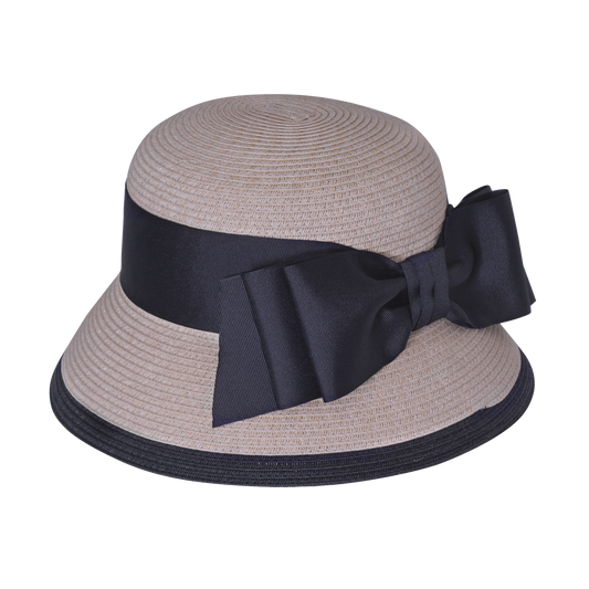 Two-Tone Bucket Hat Black/White
