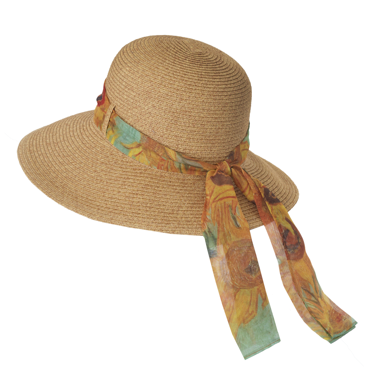 Art Scarf Sunhat Monet Green Water Lilies