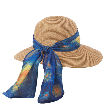 Art Scarf Sunhat Monet Green Water Lilies