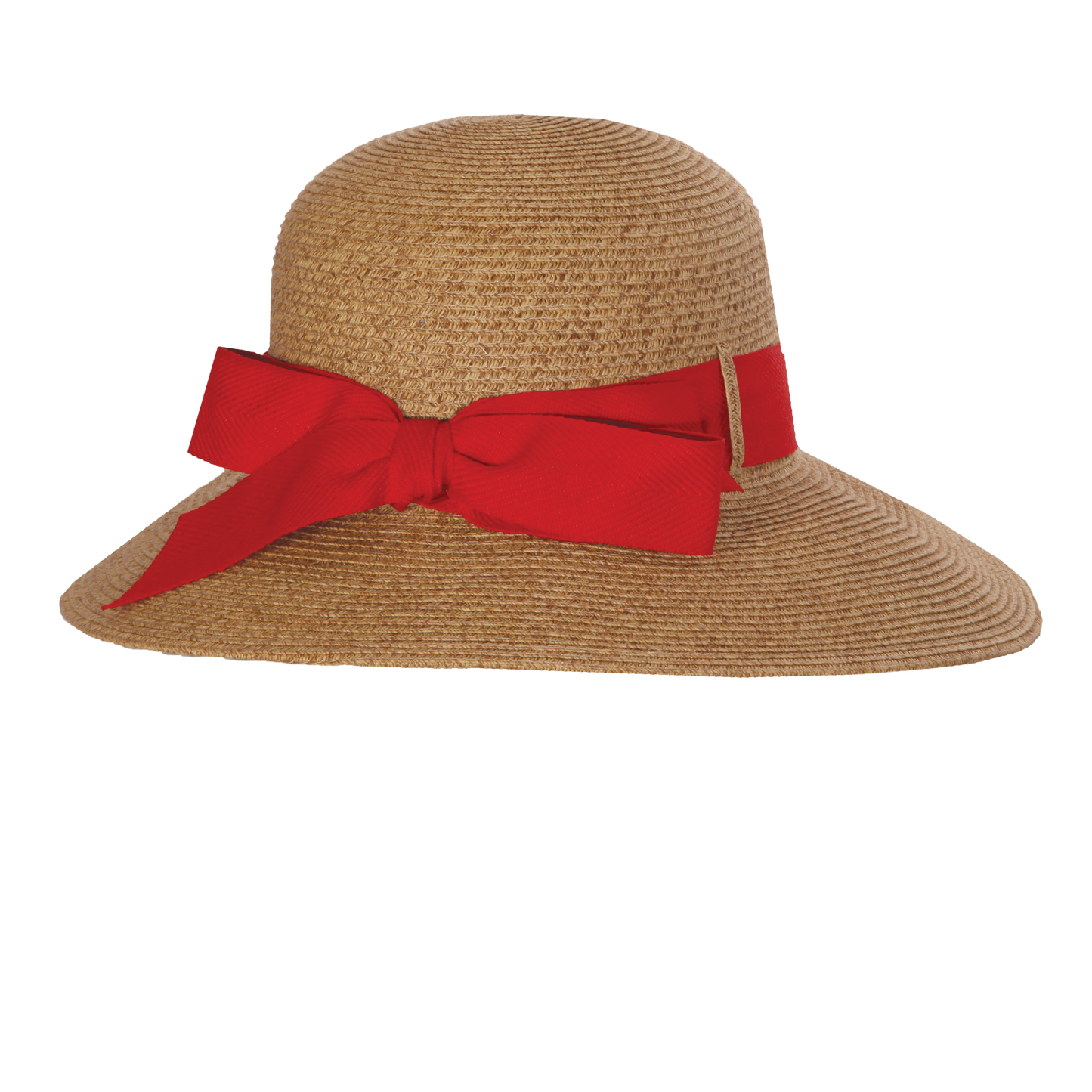 Packable Twill Sunhat Natural/Black