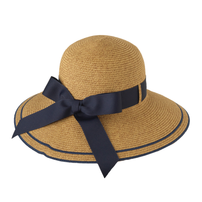 Back Bow Lampshade Natural/Black