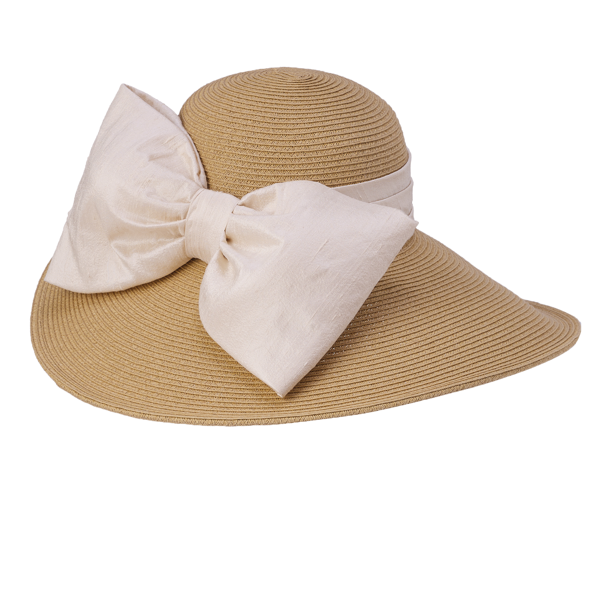 Silk Bow Asymmetric Natural/Navy