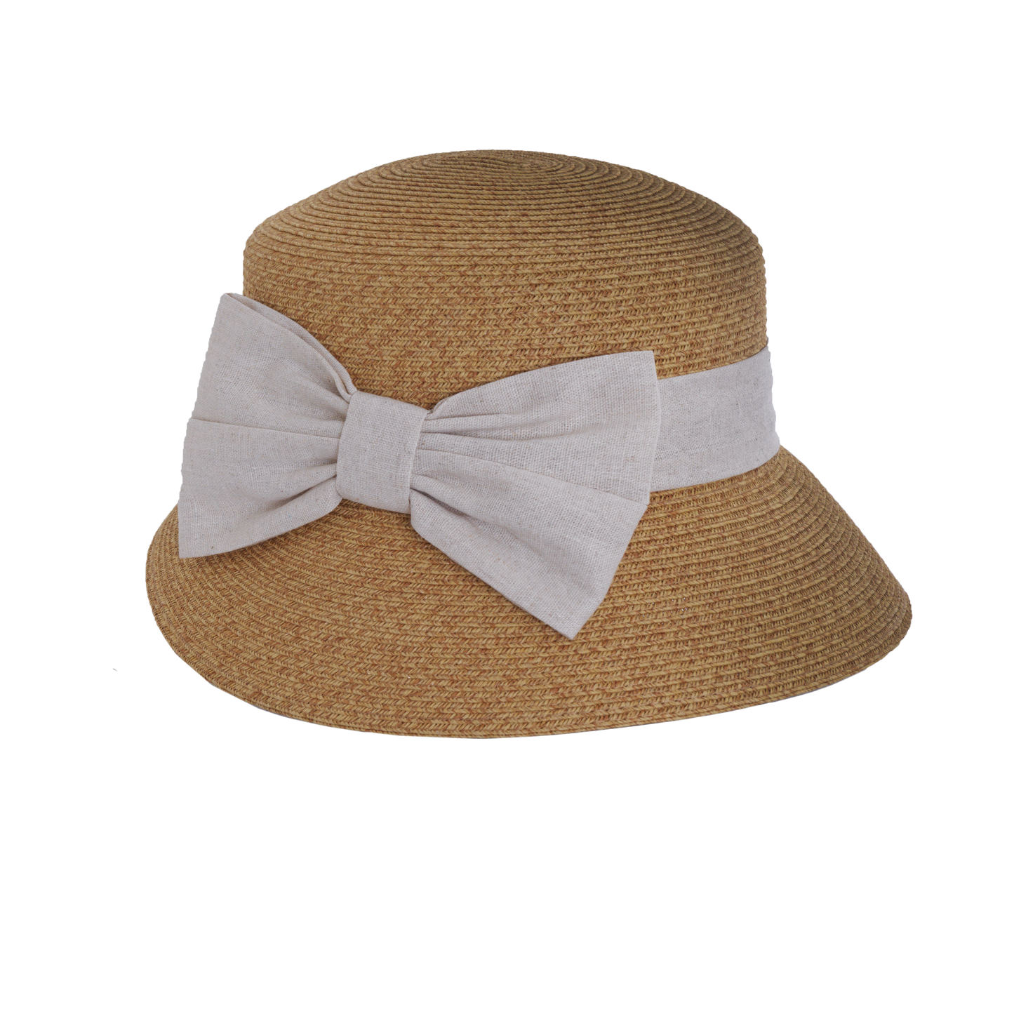 Linen Bow Asymmetric Natural/Natural