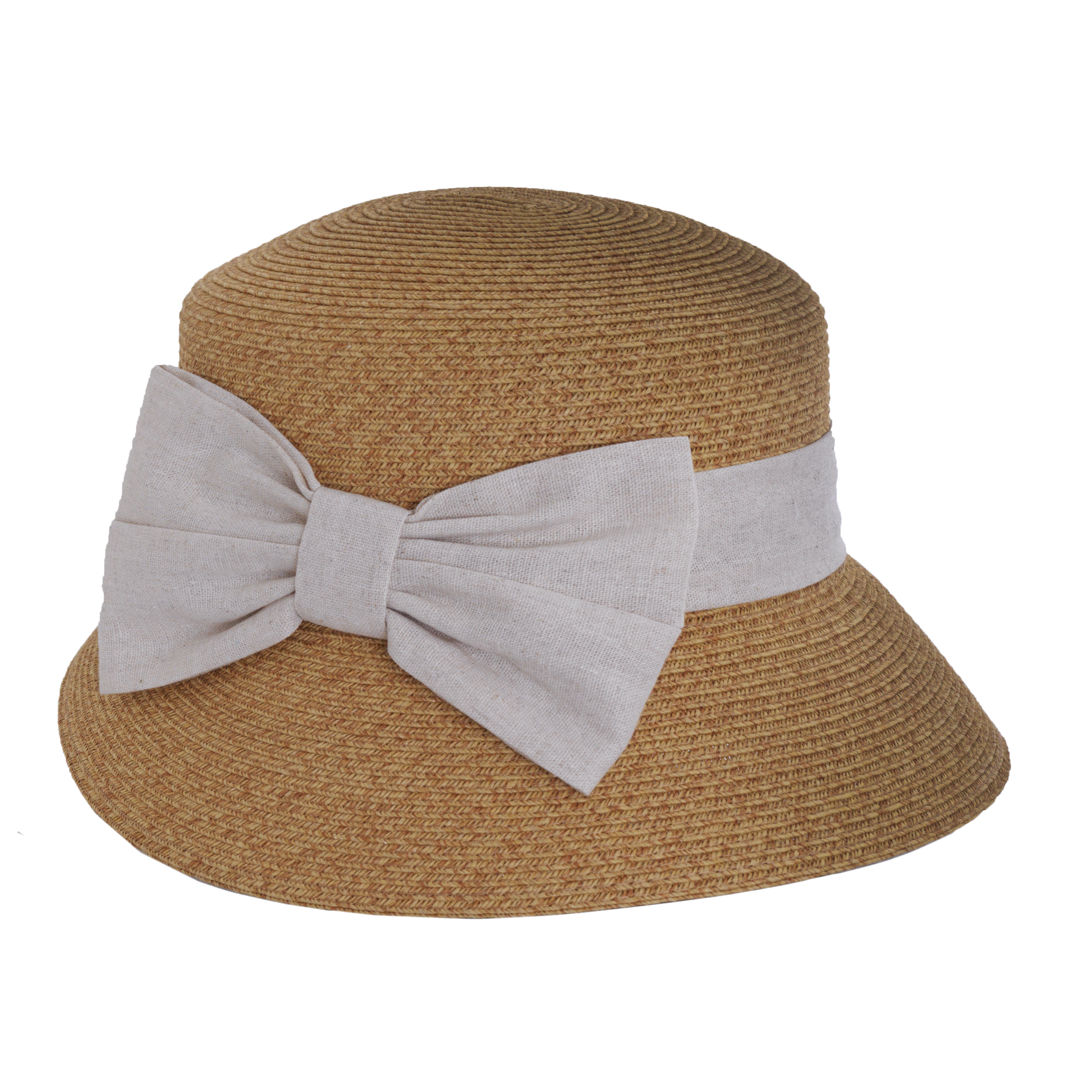 Linen Bow Asymmetric Natural/Natural