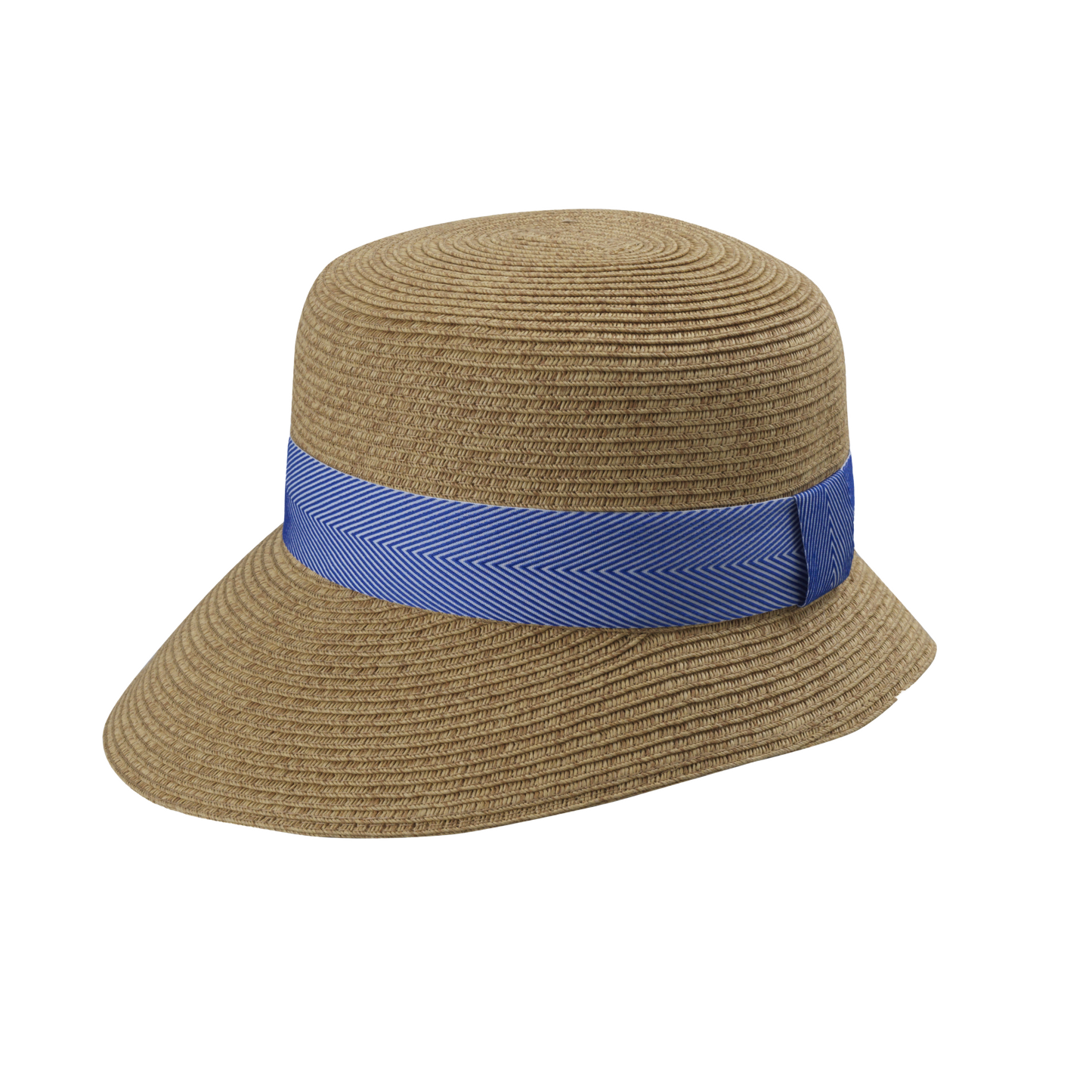 Chevron Cloche Blue