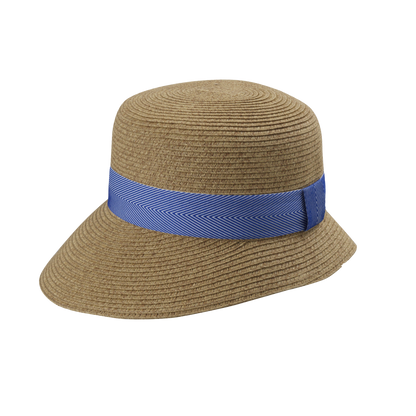 Chevron Cloche Blue