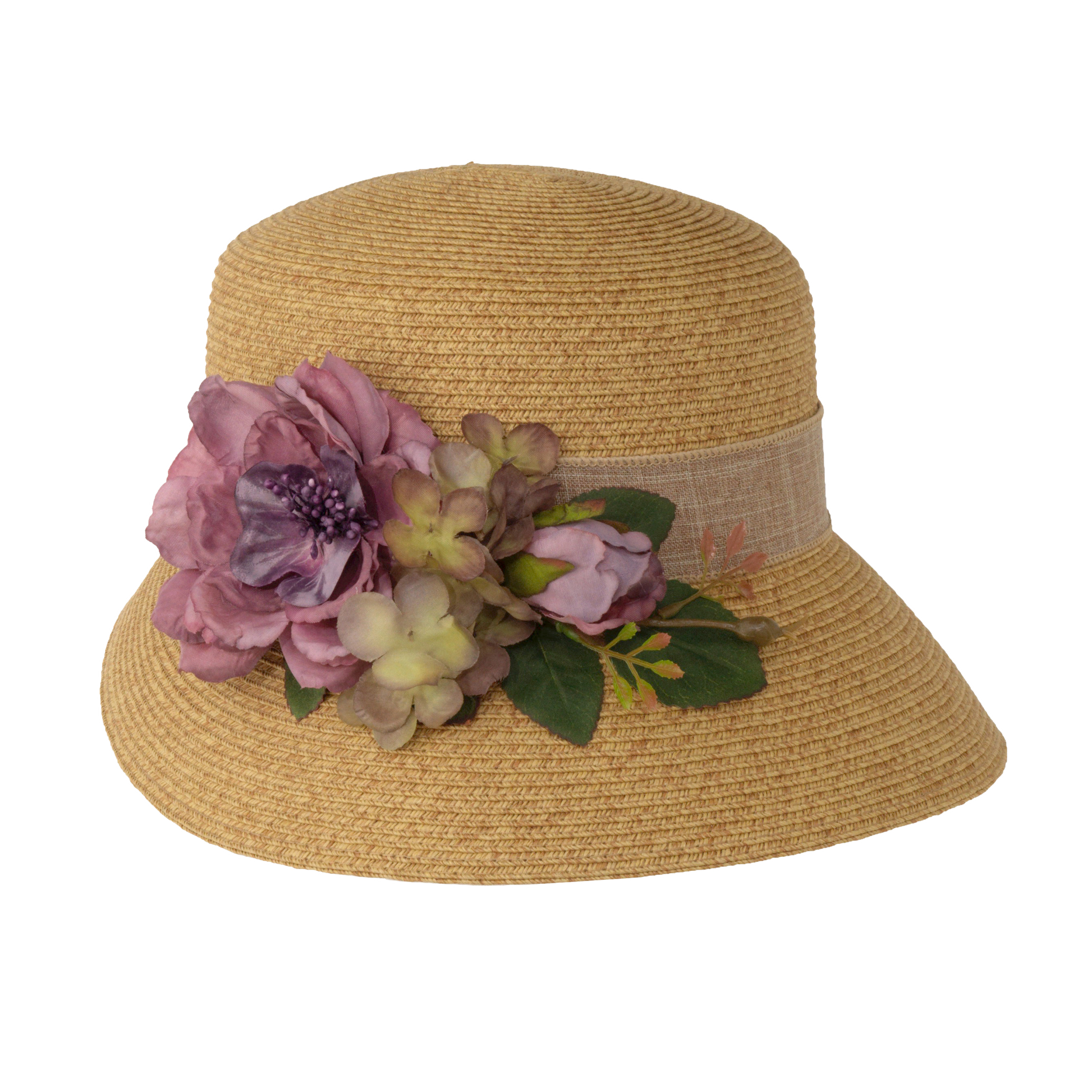 Asymmetrical Rose Natural/Cream