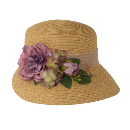 Asymmetrical Rose Natural/Cream