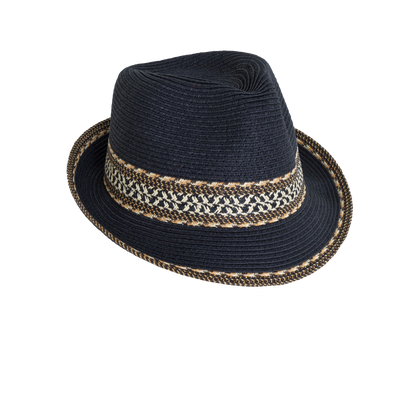 Mayan Fedora Black
