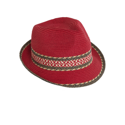 Mayan Fedora Red