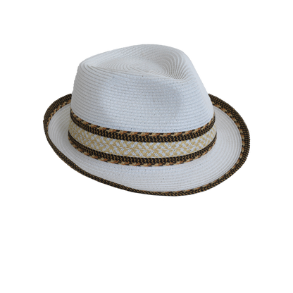 Mayan Fedora White
