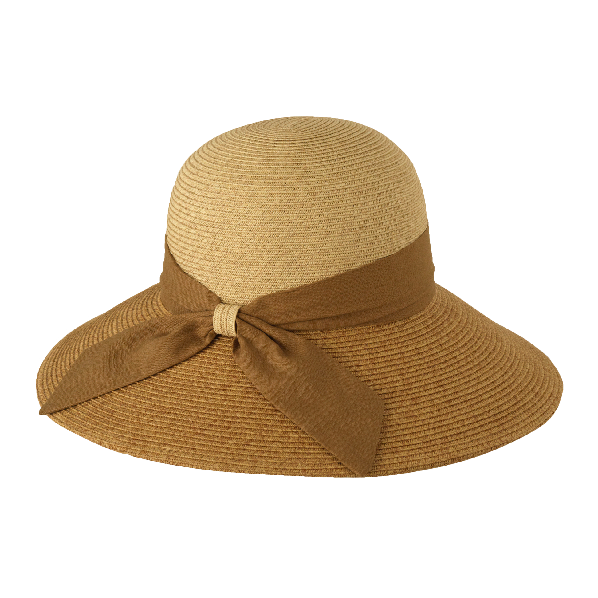 Linen Trim Sunhat Natural/Navy