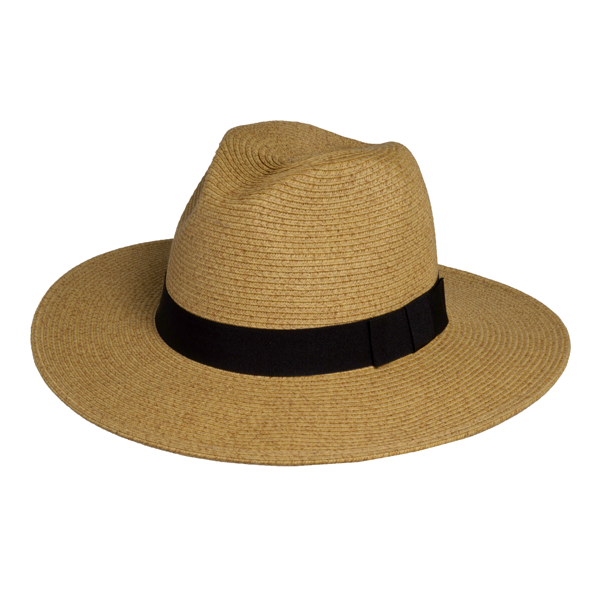 Wide Brim Fedora Natural / Small