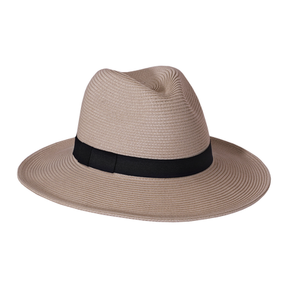Packable Flat Brim Fedora