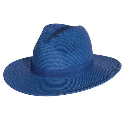 Packable Flat Brim Fedora