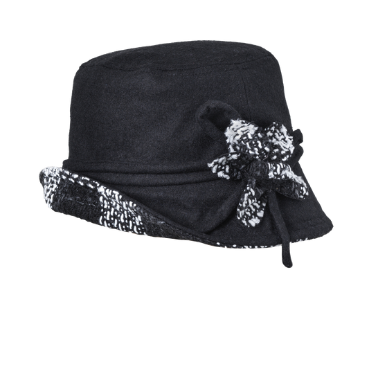 Plaid Brim Bucket