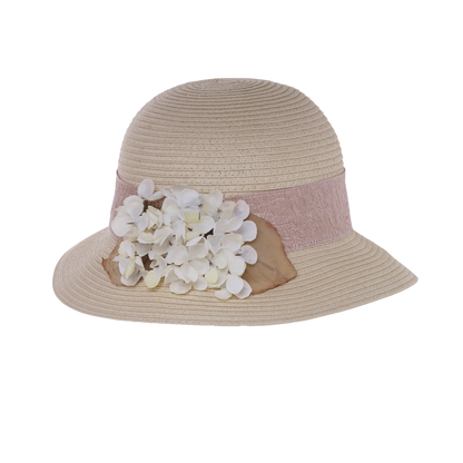 Hydrangea Cloche Cream