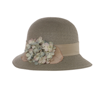 Hydrangea Cloche Cream