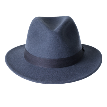 Twill Band Fedora Grey / Small