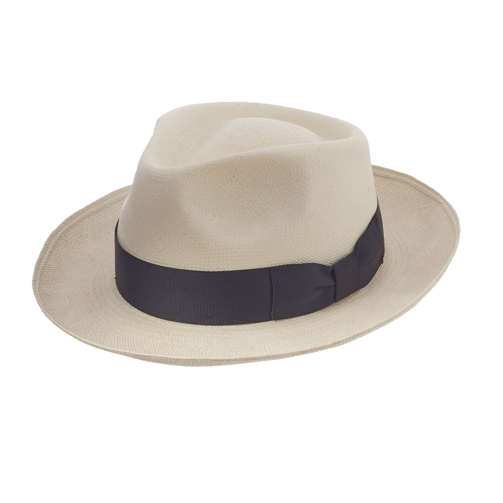 Panama Porkpie Fedora Natural / SMALL