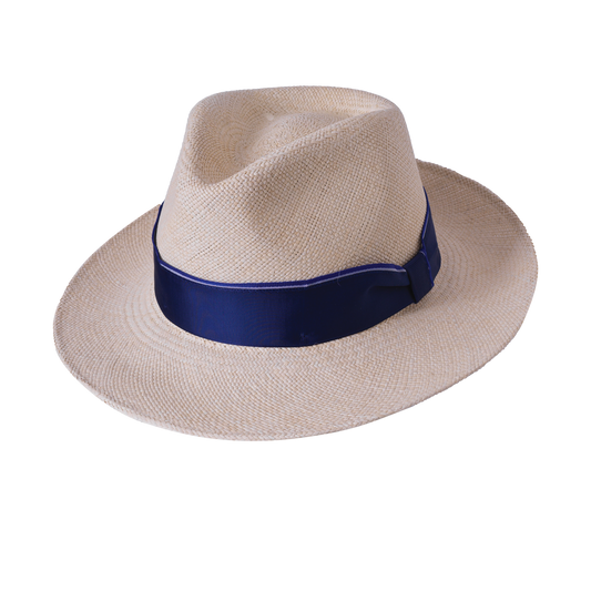 Seaside Fedora Natural/Navy / Small