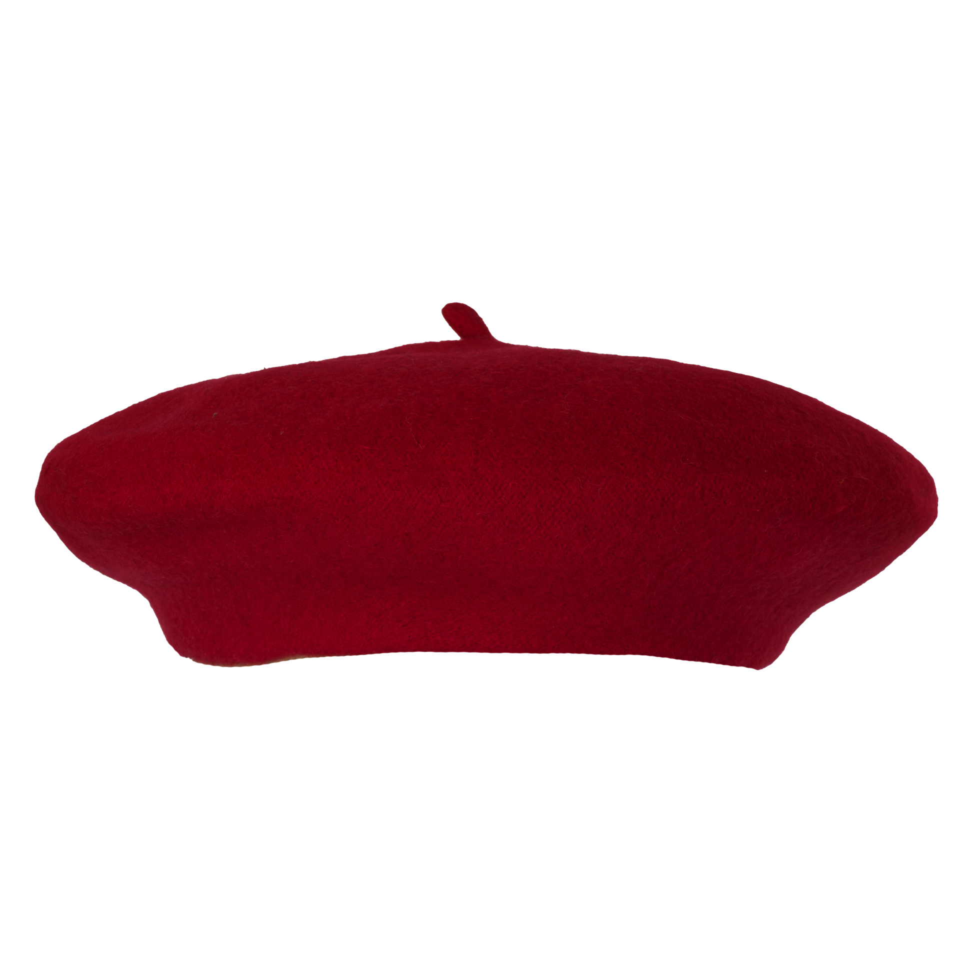 Wool Beret Burgundy