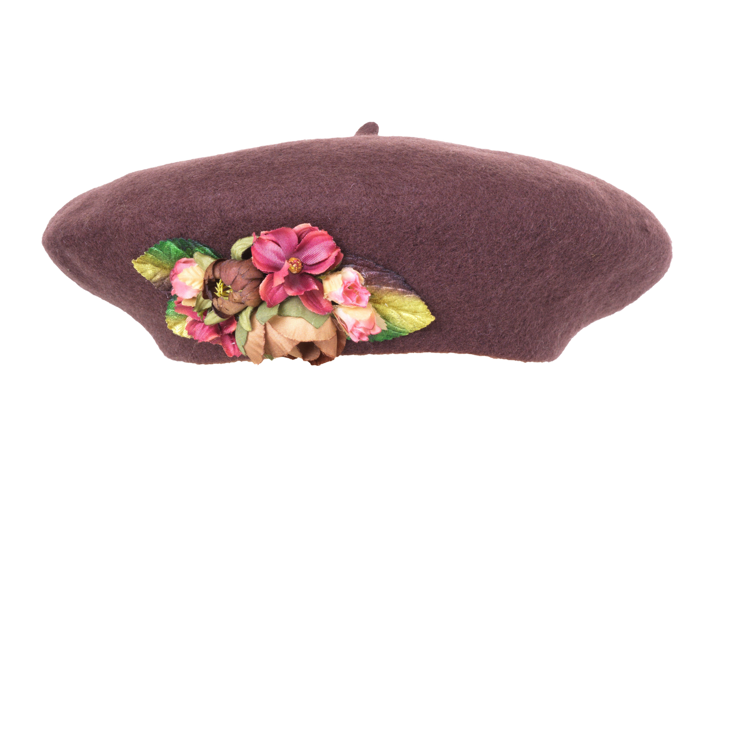 Dried Rosette Tam Black