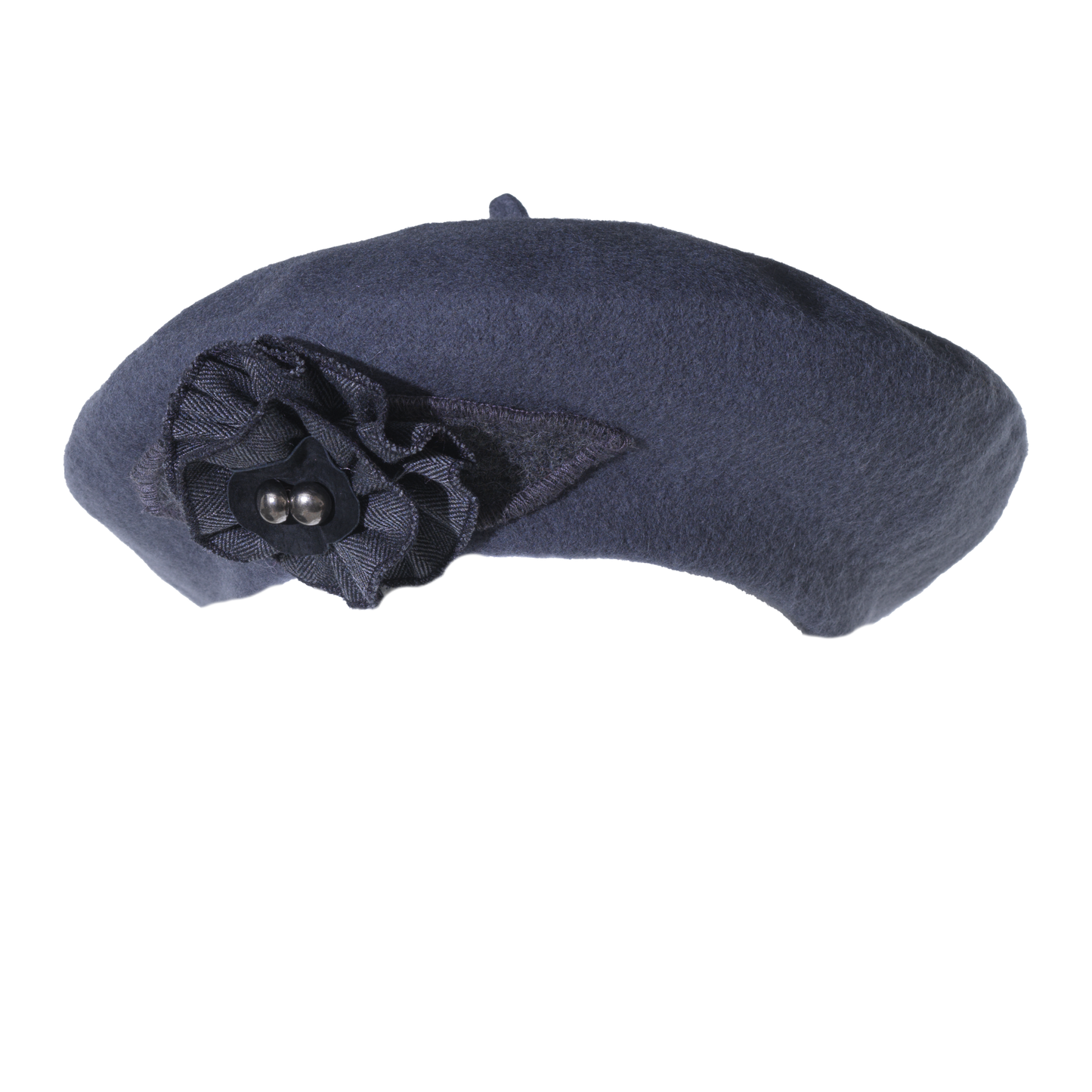 Tweed Trim Beret