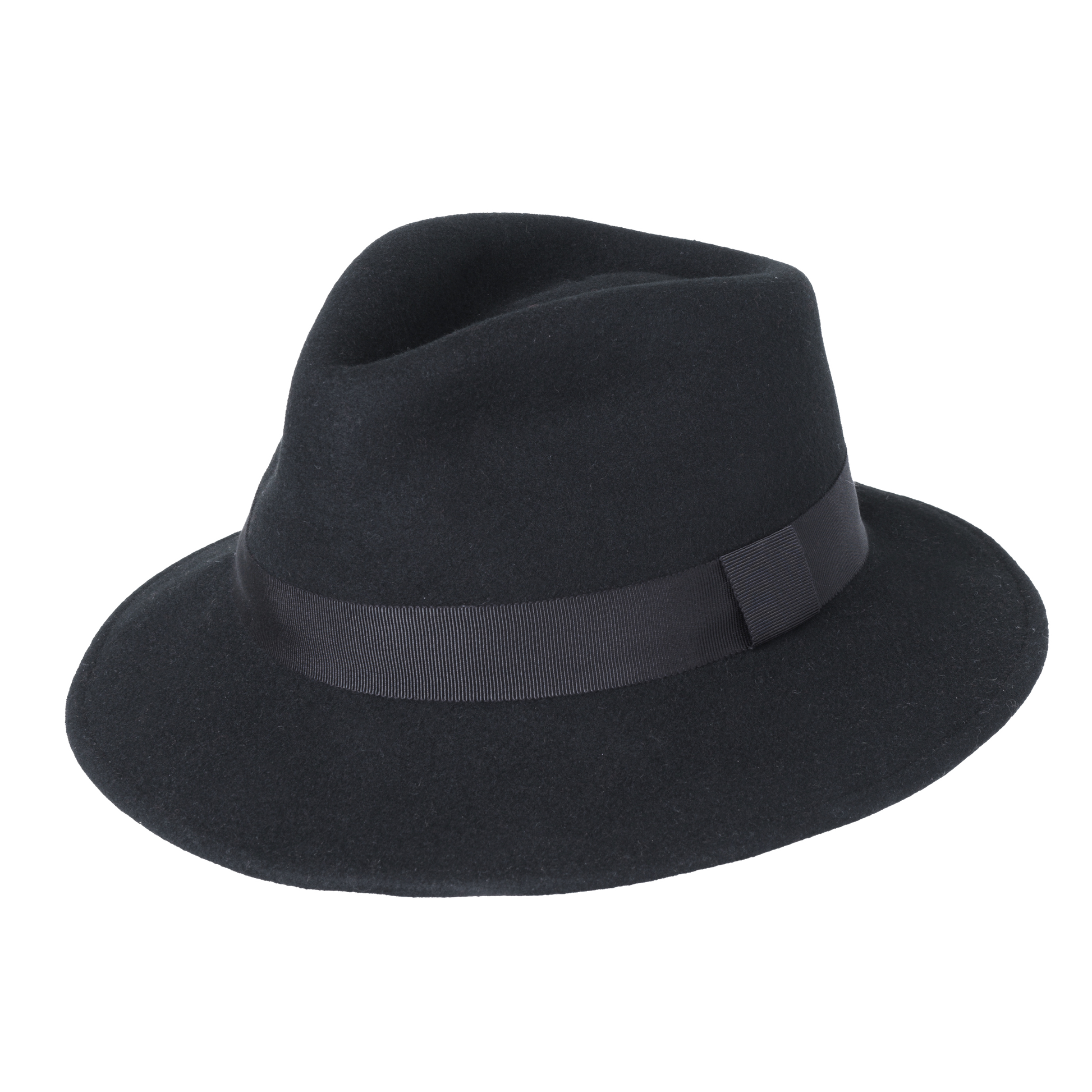 Felt Fedora Hat Black / Small
