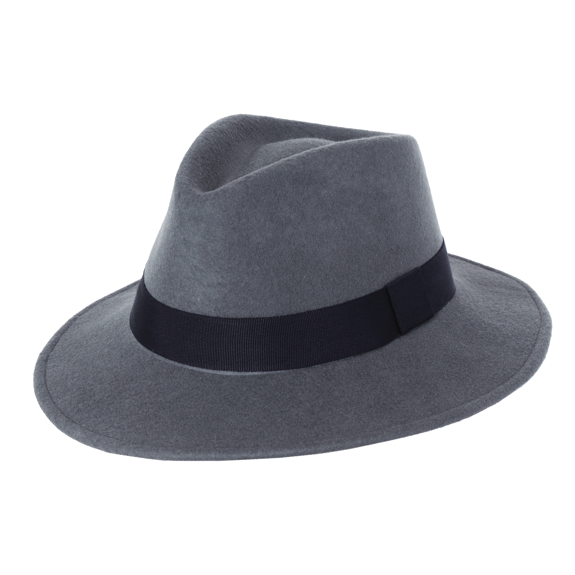 Felt Fedora Hat Grey / Small