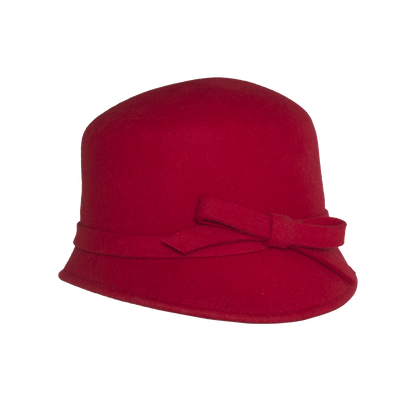 Slant Bow Bucket Red