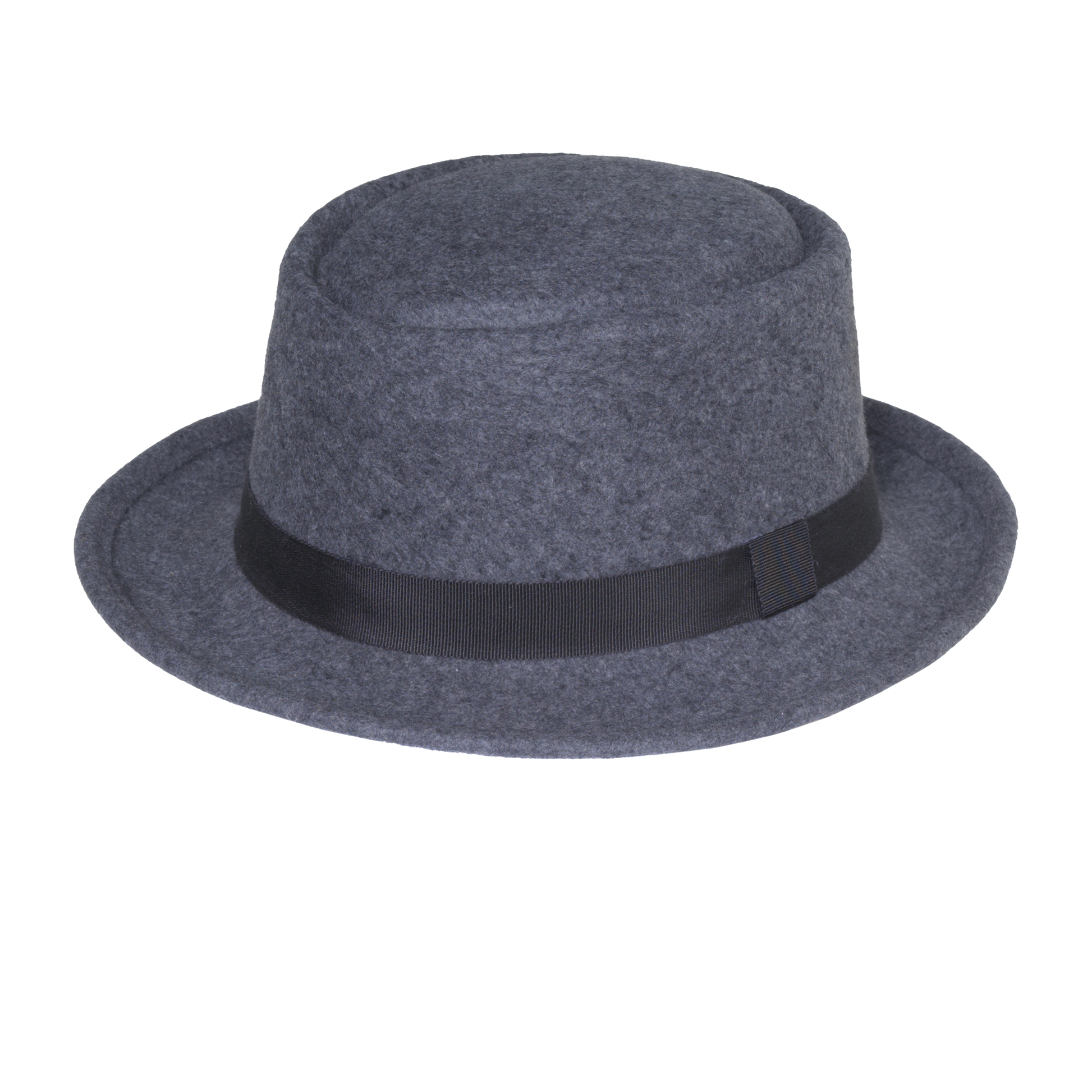 Felt Pork Pie Grey