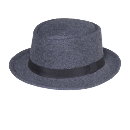 Felt Pork Pie Grey