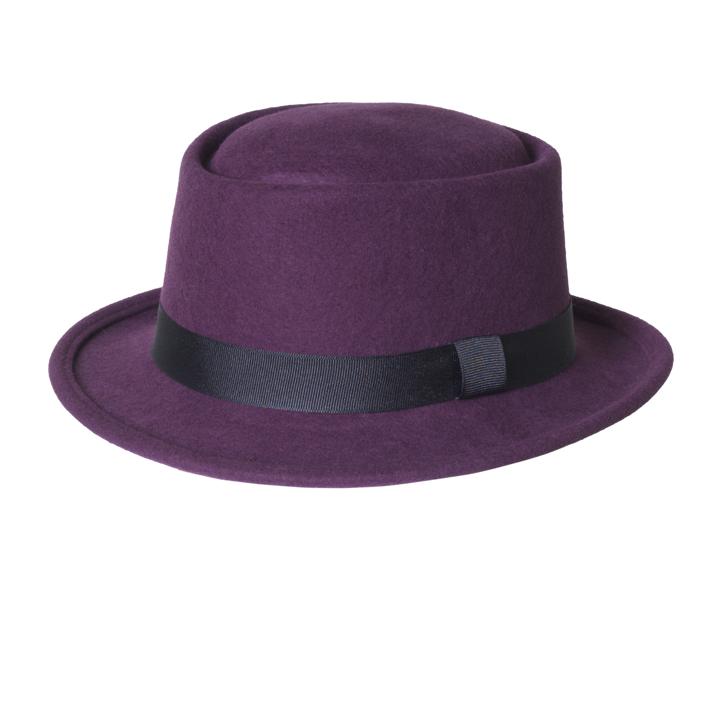 Felt Pork Pie Plum