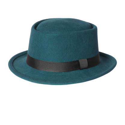 Felt Pork Pie Teal