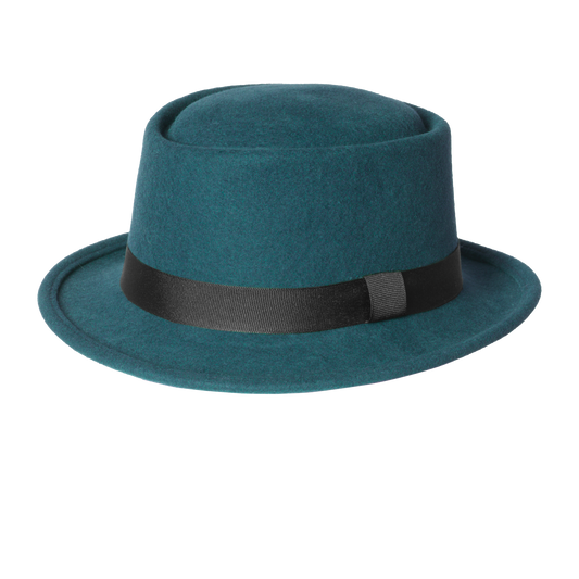 Felt Pork Pie Teal