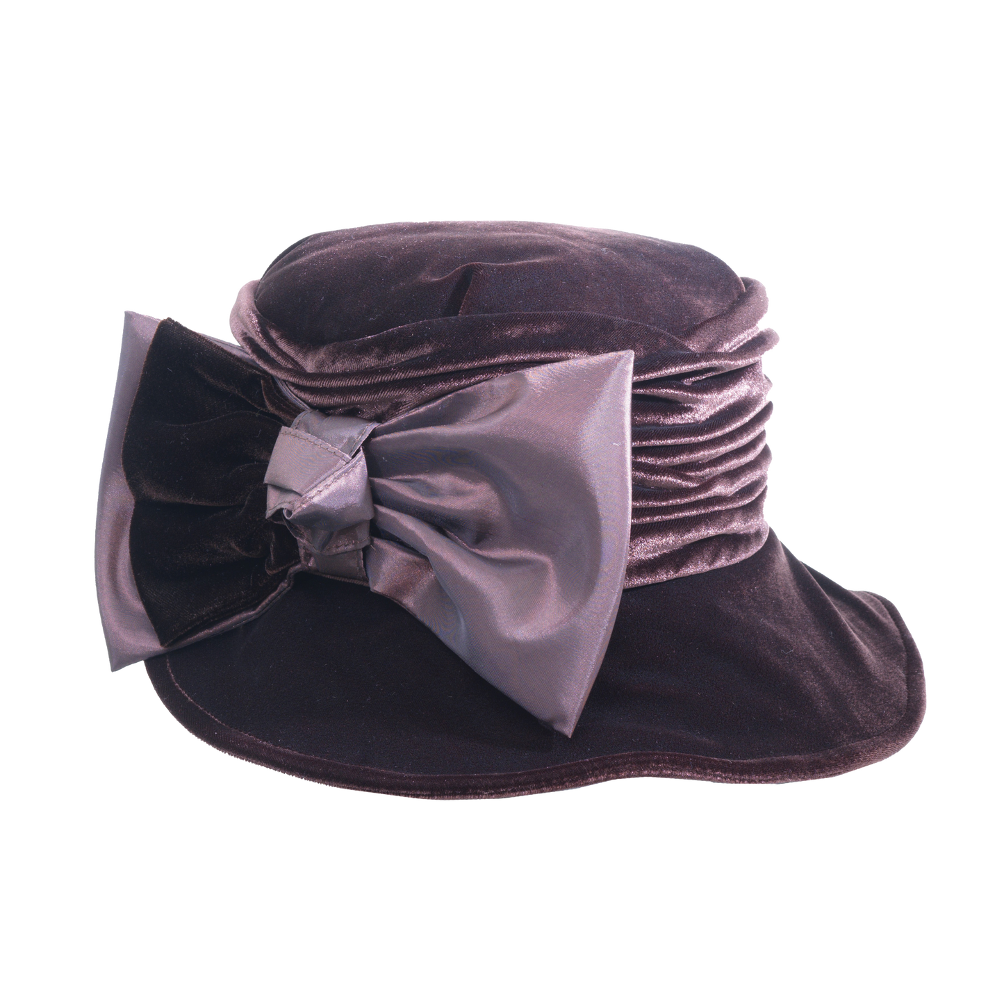 Velvet Bow Softie Brown