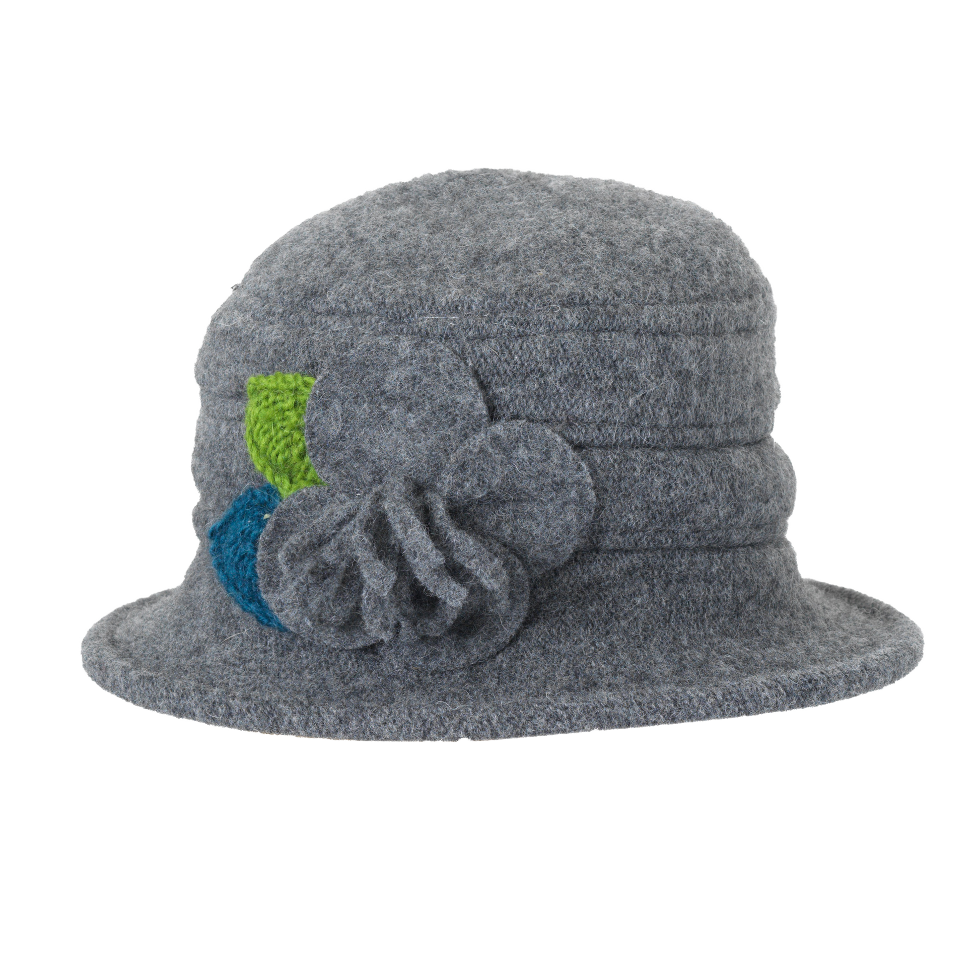 Soft Wool Cloche Gray