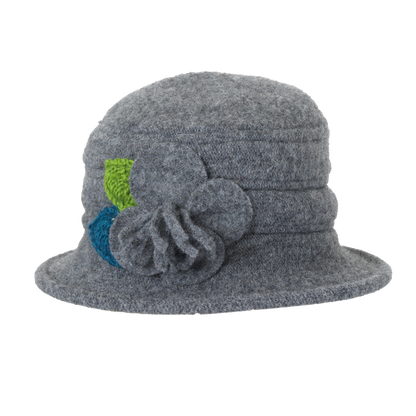 Soft Wool Cloche Gray