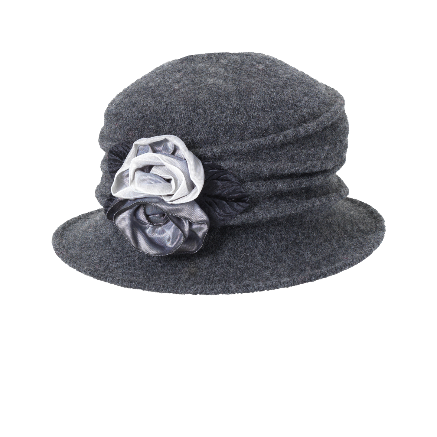 Ombre Rose Cloche Grey