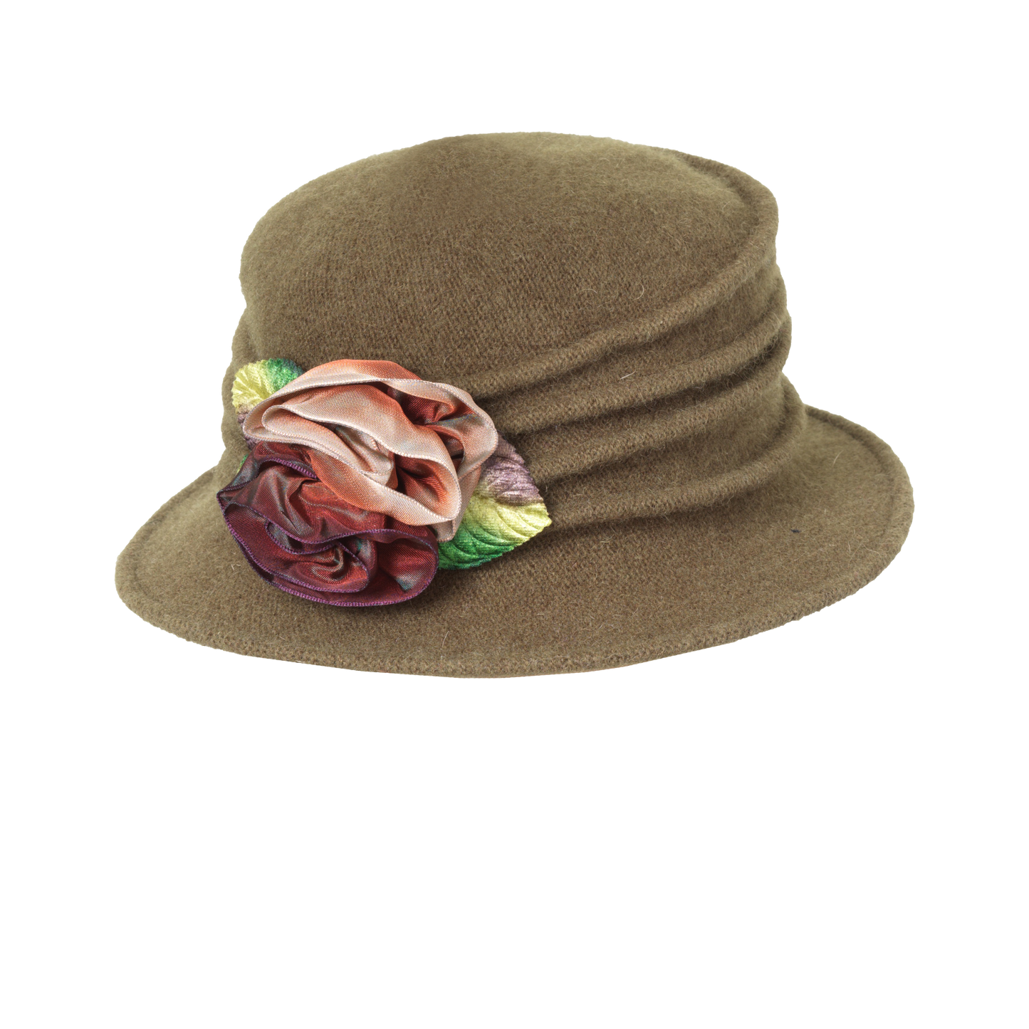 Ombre Rose Cloche Olive
