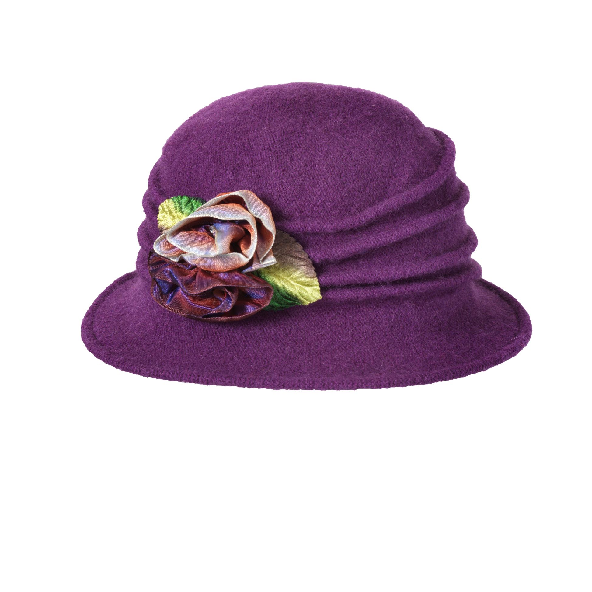 Ombre Rose Cloche Plum