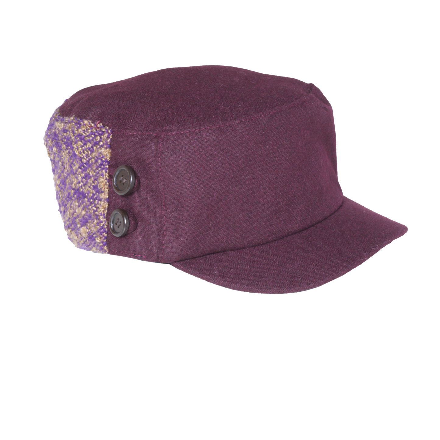 Button Boucle Cadet Assortment plum