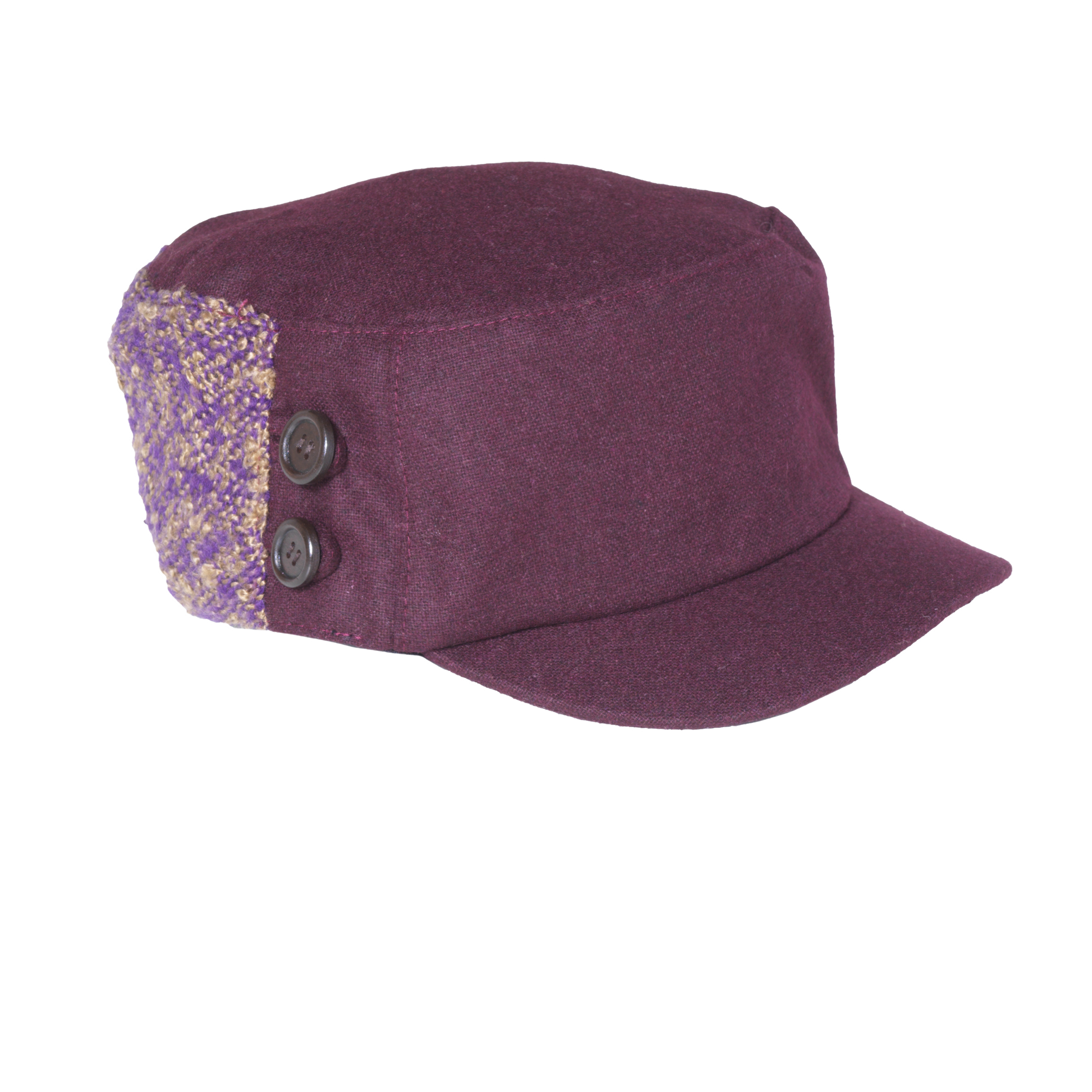 Button Boucle Cadet Assortment plum