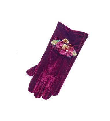Hydrangea Gloves